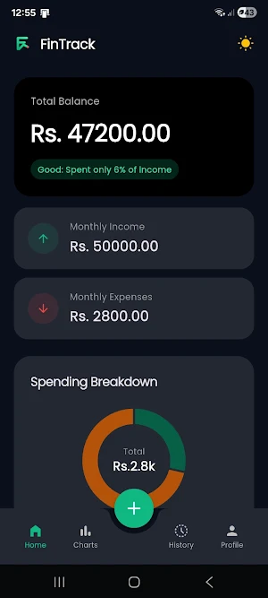 FinTrack Screenshot 0