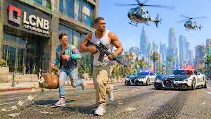 Real Miami Gangster Game 3D Screenshot 3