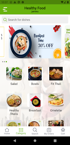Restro App - Healthy Food Screenshot 2