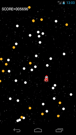 METEOR STREAM～シンプル避けゲー～ Screenshot 1