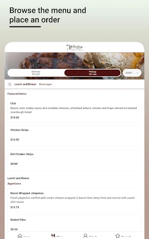 Washington Street Steakhouse Screenshot 1