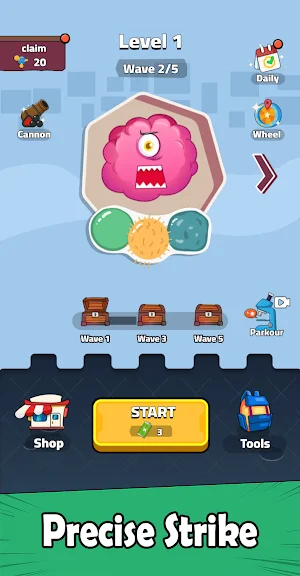 Germ Defense War-Survival Game Screenshot 1