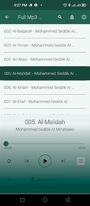 Al Minshawi Full Offline Quran Screenshot 3
