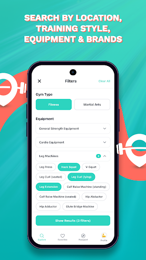 GymMaps: Find Gyms Anywhere Screenshot 3