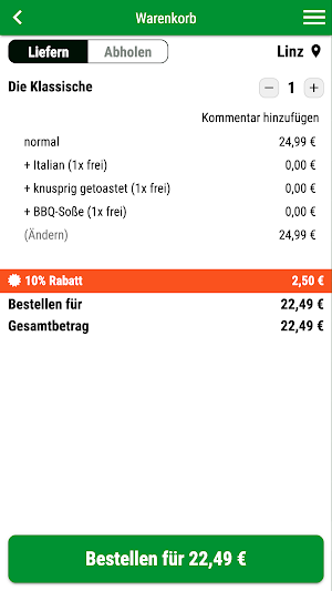 Subway Dornach Screenshot 1