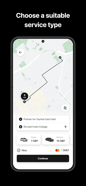 BRIT Taxi UK Screenshot 1