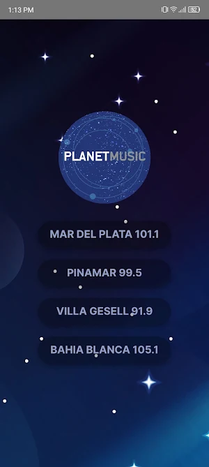 Planet Music FM Radio Screenshot 0