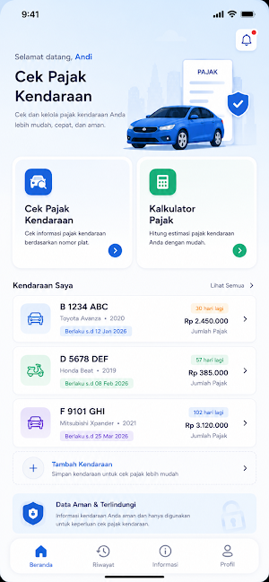 Cek Pajak & Samsat Online Screenshot 0