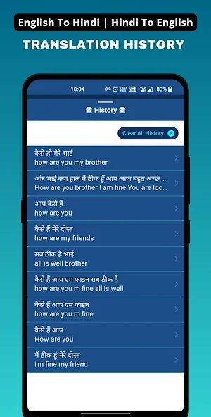 Hindi - English Translator Screenshot 3
