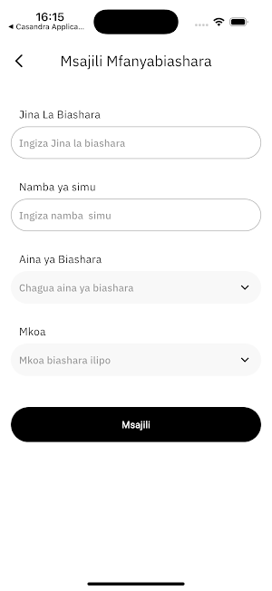 Kuza Wakala Screenshot 2