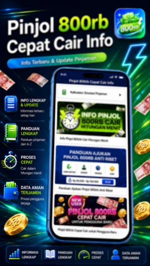 Pinjol 800rb Cepat Cair Info Screenshot 1