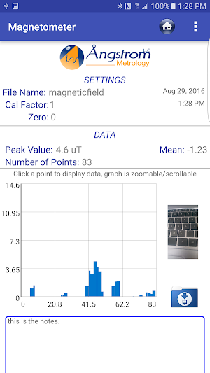 Magnetometer Screenshot 1