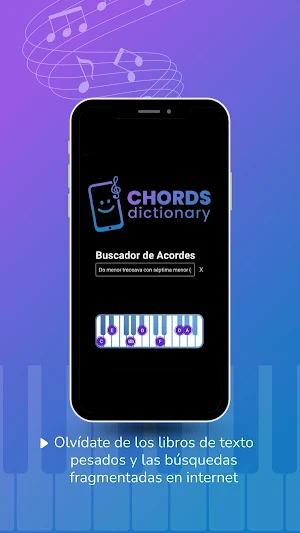 Afinador Acordes Cuatro Piano Screenshot 2