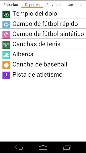 Explore UDLAP for Tablets Screenshot 1