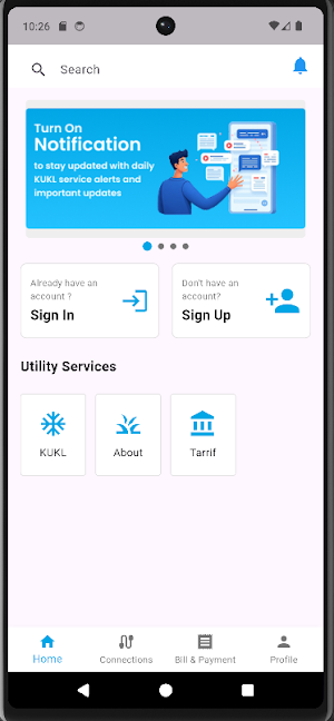 KUKL-Customer App(Kathmandu) Screenshot 2