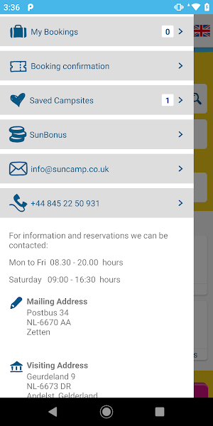 Suncamp Holidays Screenshot 1