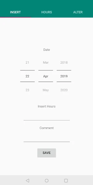 Work Time Tracker Screenshot 0