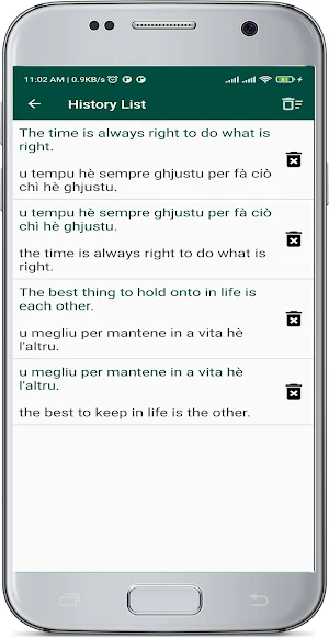 English Corsican Translate Screenshot 3