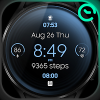 Shine 360 - digital watch face