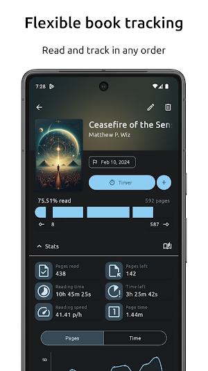 Scrinium - Reading tracker Screenshot 3