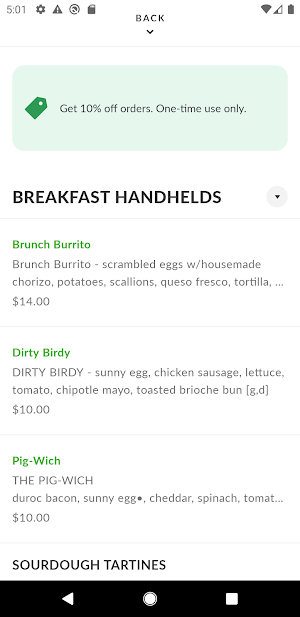 Nic & Luc All Day Eatery Screenshot 2
