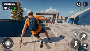 Only Going Up Parkour Rooftop Screenshot 0