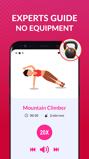 Butt & Leg Workout - HourGlass Female Fitness App Screenshot 3
