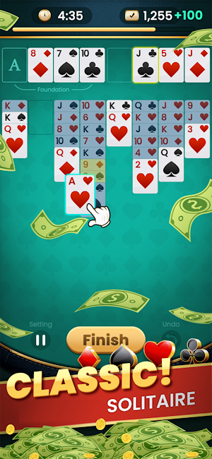 Solitaire cash real money Screenshot 1