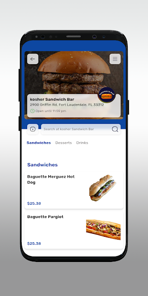 kosher Sandwich Bar Screenshot 2