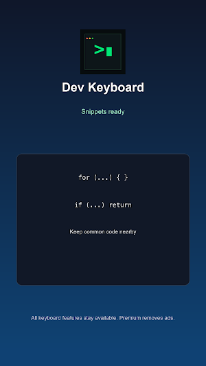 Dev Keyboard Screenshot 1