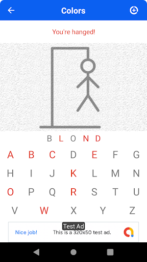 Hangman Screenshot 2