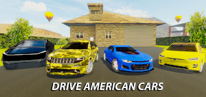 American Car Driving Simulator 2020 - Real Car Sim Screenshot 1