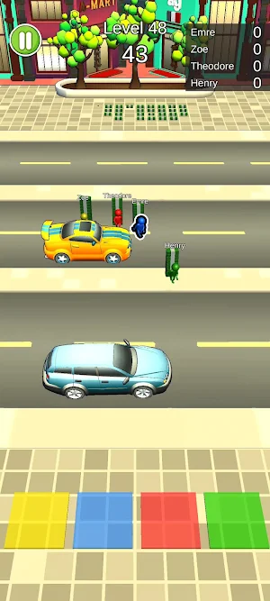 Cross the Road: Money Chase Screenshot 2