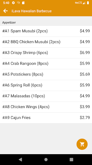 iLava Hawaiian Barbecue Screenshot 2