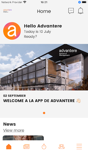 Advantere School of Management Screenshot 1