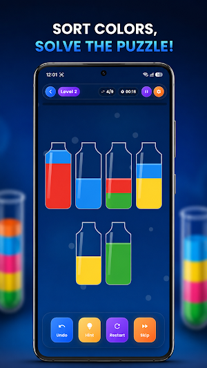 Water Sort: Color Puzzle Game Screenshot 2
