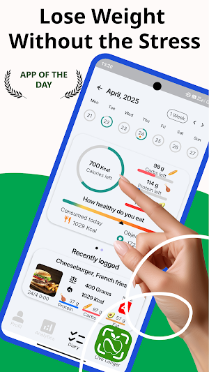 Live Longer - AI Calorie App Screenshot 1