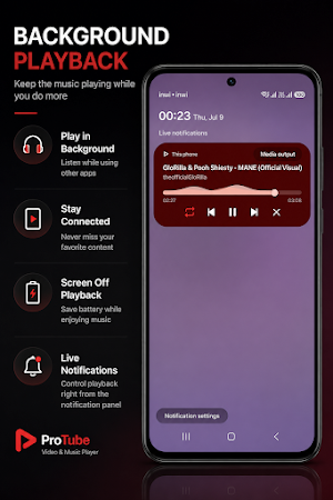 Protube - Play videos & music Screenshot 2