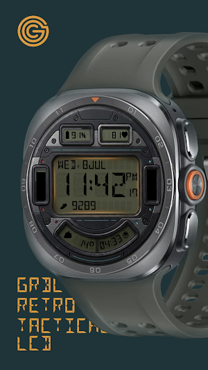 GRBL Retro Tactical LCD Screenshot 0
