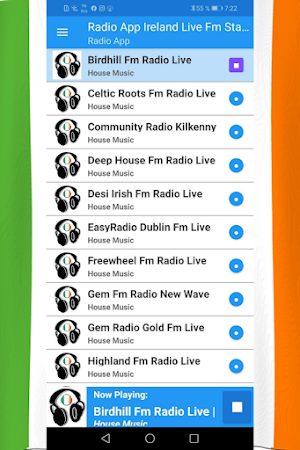 Radio App Ireland Live Fm Stat Screenshot 1