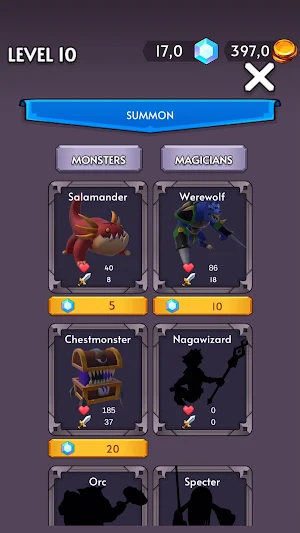 Merge Monsters & Wizards Screenshot 1