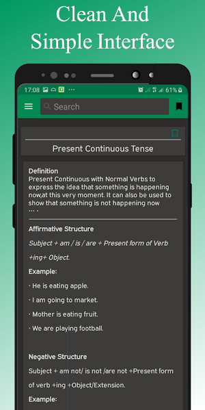 English Tenses and English Grammar Screenshot 2