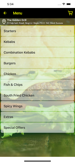 Golden Grill Screenshot 2