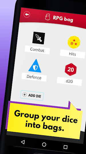 Roll My Dice: Custom Dice Roller Screenshot 3