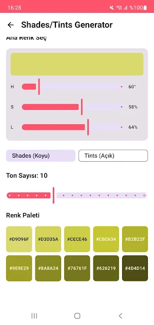 Dev Color utils Screenshot 2