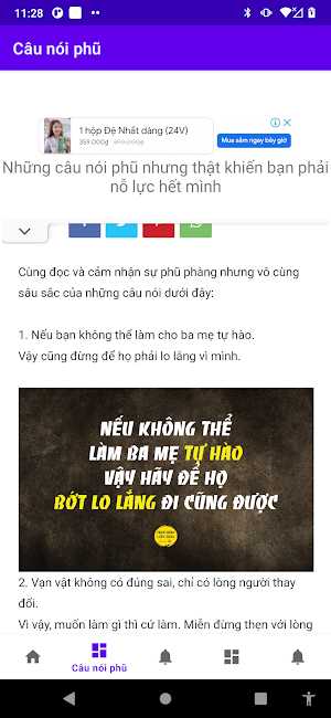 Lời hay ý đẹp-Status ý nghĩa Screenshot 1