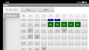WorkShifts Screenshot 0