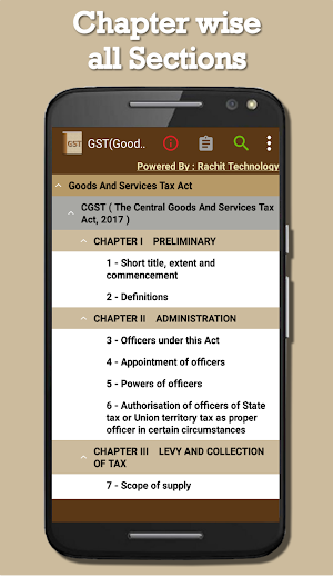 India - GST(Goods And Services Tax Act) Screenshot 1