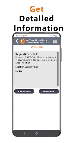 AirTravel ItemCheck Screenshot 2