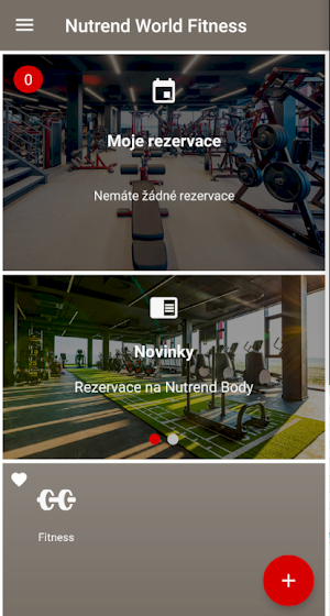 Nutrend World Fitness Screenshot 1